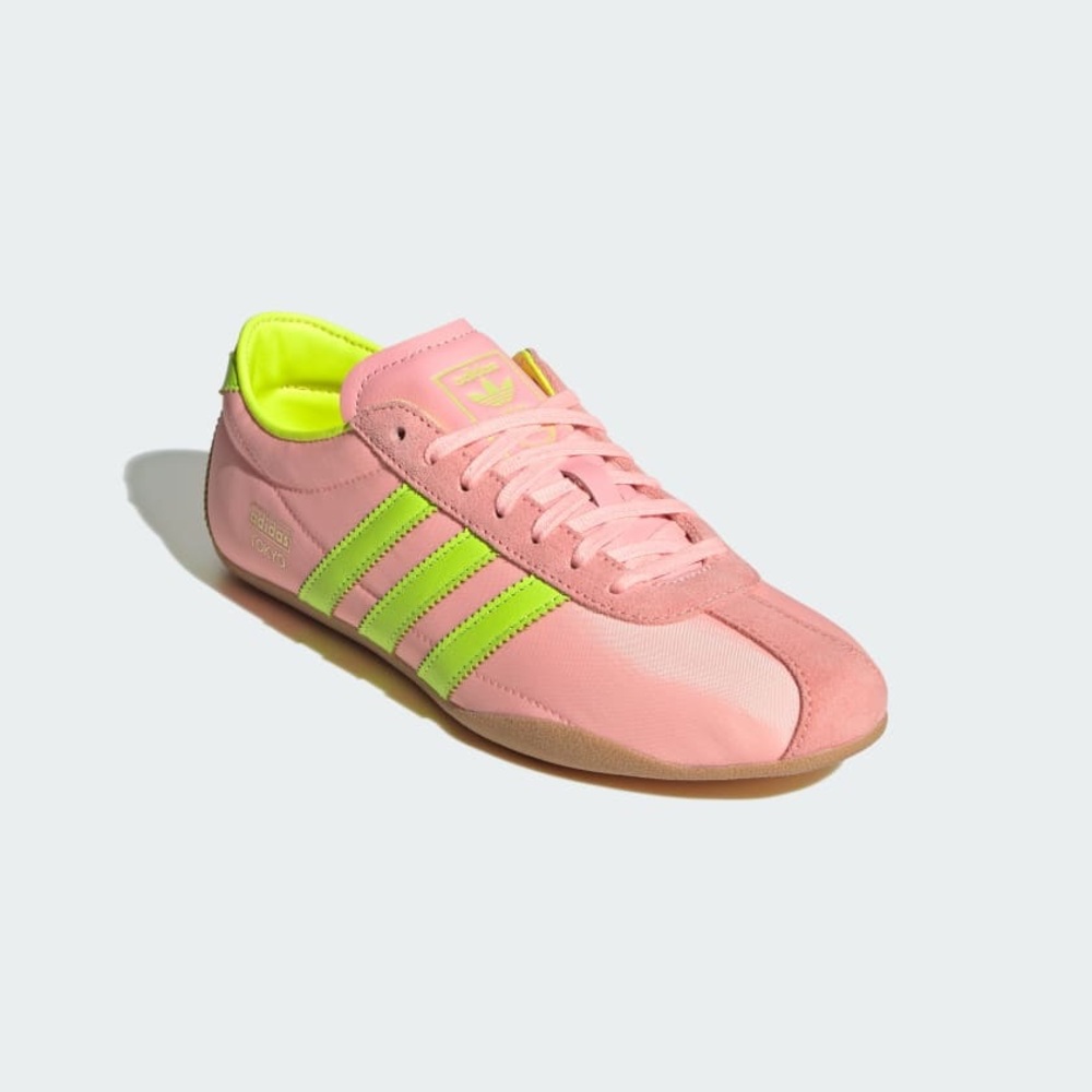 🆕 adidas Tokyo W Women’s Size 7 Pink/Green Retro Trainer Sneakers NIB - Picture 5 of 9